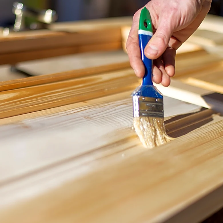The Kitchen Scrap You Can Use For A Unique Wood Stain (It's Not Coffee Grounds)