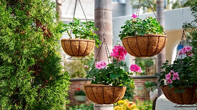 How Often The Pros Say To Water Hanging Baskets During A Heat Wave