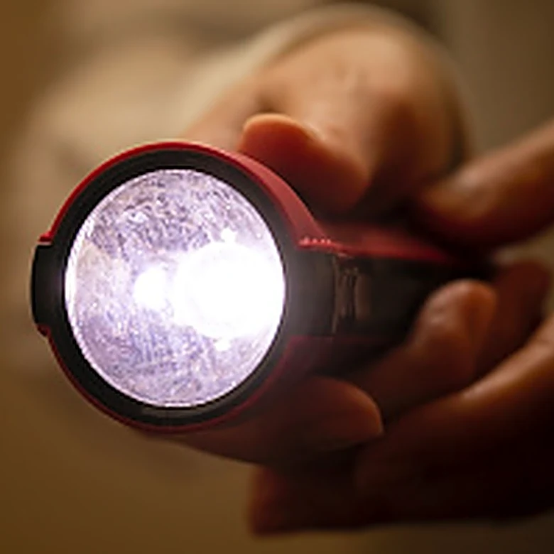 What Is The White Light In A Flashlight Used For?