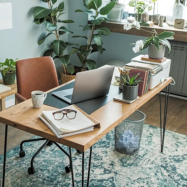 Use A Smart IKEA Solution To Add Storage To Your Desk