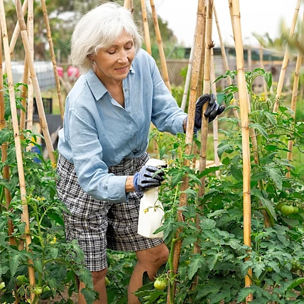 This Kitchen Staple Gives Tomatoes A Nutrient Boost — No, It's Not Coffee Grounds
