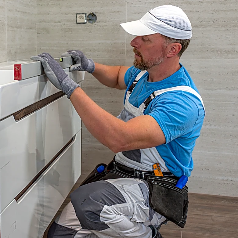 Trade Traditional Bathroom Cabinet Doors For A Creative Way To Add Japanese-Inspired Charm