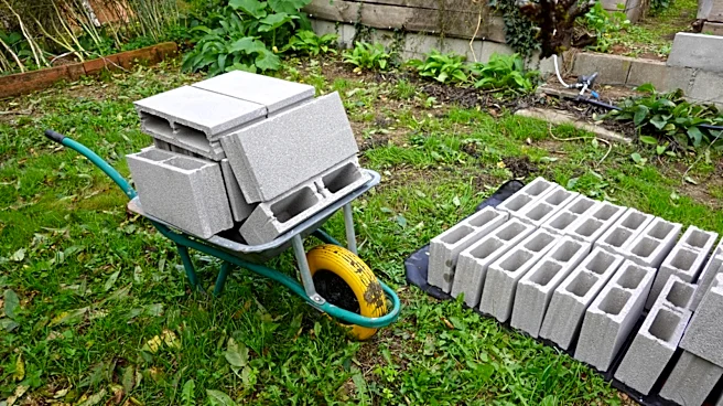 Upcycle Old Concrete Blocks To Create A Simple Patio Bench With This Clever DIY