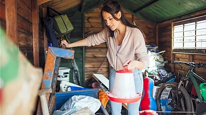 The Outdoor Storage Solution That Comes From An Old Tie Rack