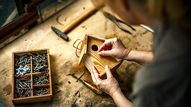 Give Simple Bird Feeders A Unique Vintage Upgrade With Thrifted Door Knobs