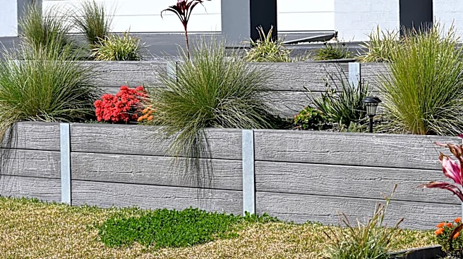 You Don't Need Much Concrete: There's An Easier To Use Material For A Retaining Wall