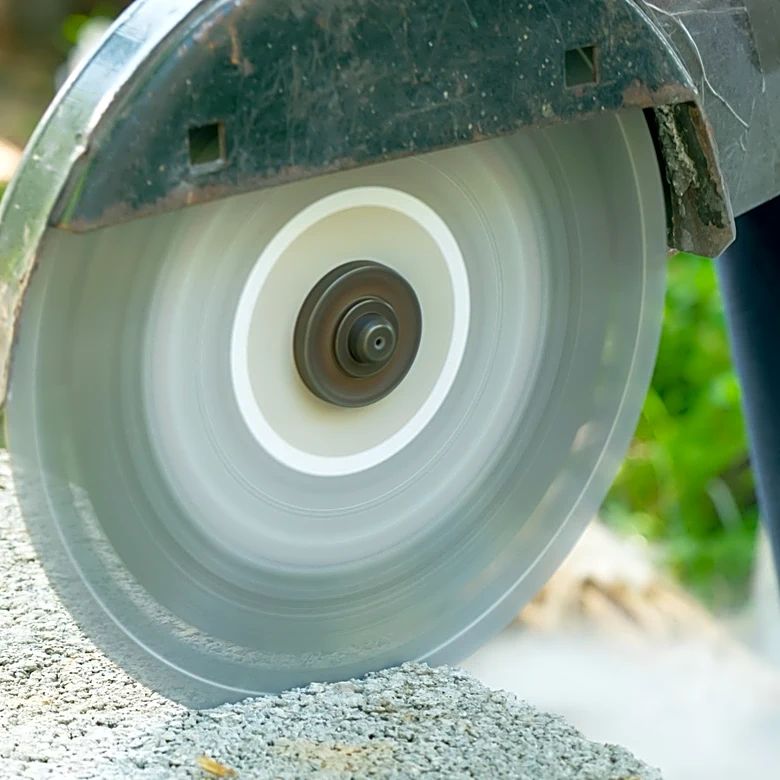 Cut Cinder Blocks Efficiently With A Tool You Might Already Have Sitting In Your Shed