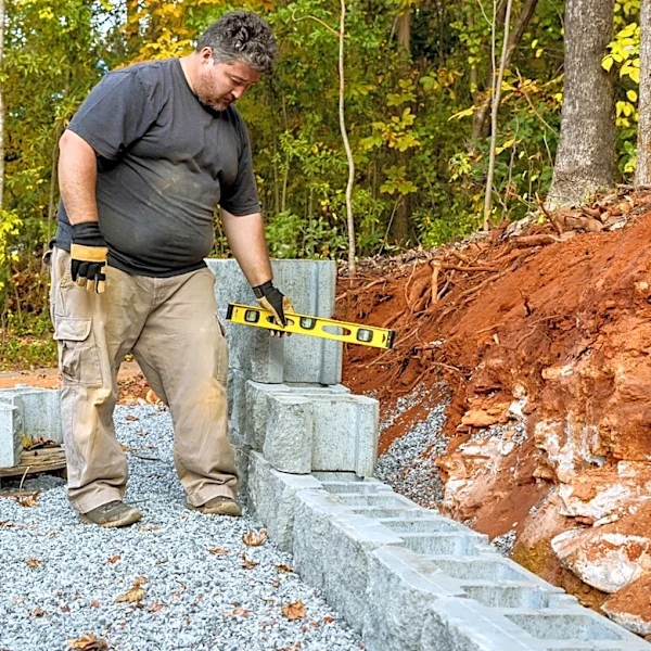 Keep It Simple: Efficiently Cut Retaining Wall Blocks With A Low-Tech Tool In Your Shed Already