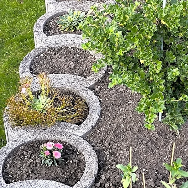 Use A Functional, Cheap Material To Mold Concrete For Planters