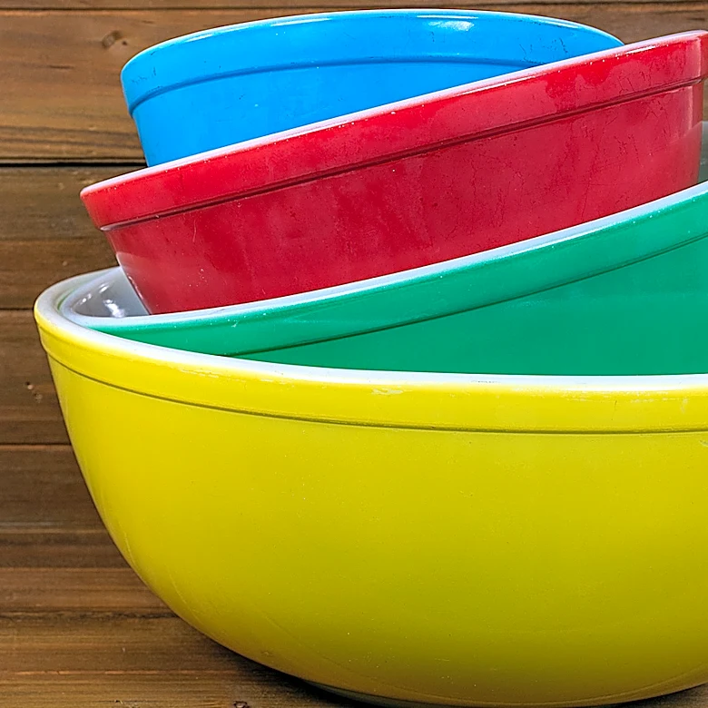 The Oldest Pyrex Bowl Set Is Also One Of The Most Valuable To Find Secondhand