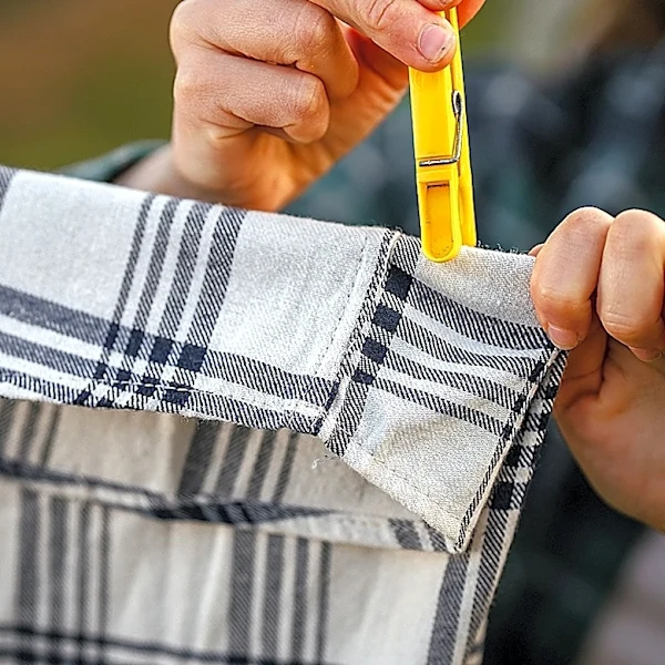 This Simple Laundry Hack Helps Prevent Clothespin Marks