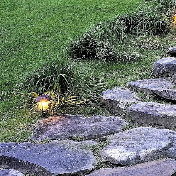 Traditional Outdoor Lighting Is A Bore — Brighten Walkways With An Amazon Find Full Of Charm