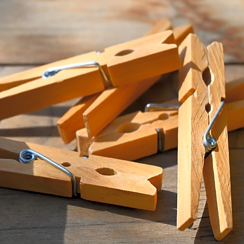 Here's What The Holes In A Wooden Clothespin Are Really For