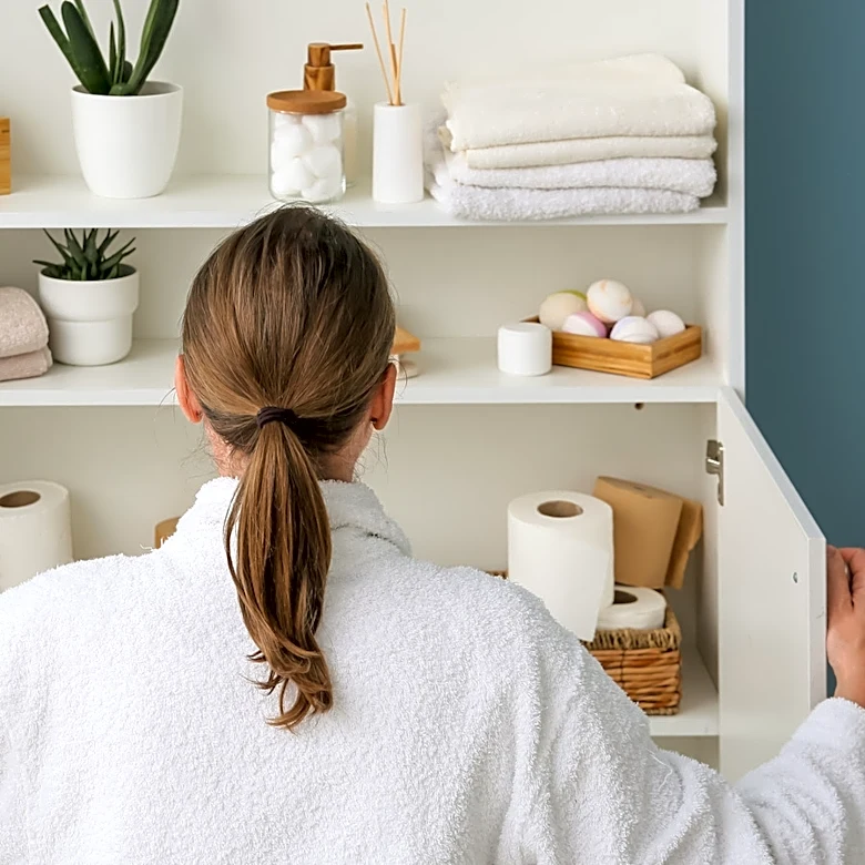 Add Storage To Your Bathroom With These Fall-Inspired Finds From Dollar General