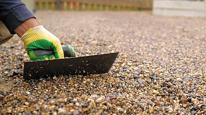 Not Paving Stone Patterns: Gravel Driveways Offer An Easier Way To Add Texture