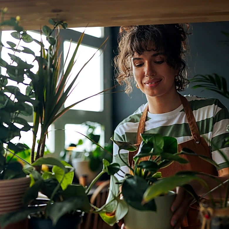 Upcycle An Old Pot Lid Into Colorful Plant Stands For A Budget-Friendly DIY
