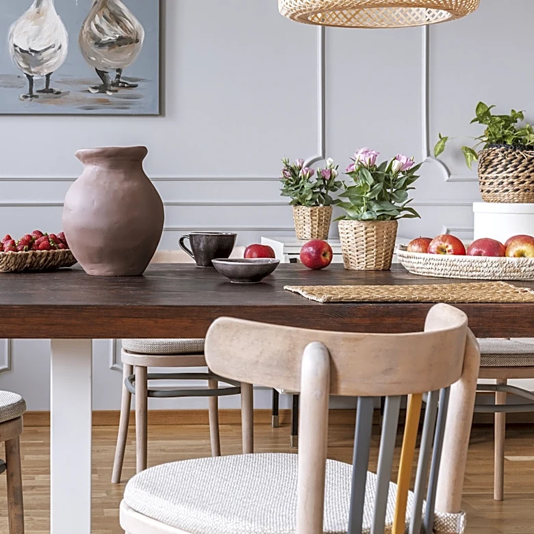Skip Wood Chairs: The Thrifted Way To Add Cozy, Vintage Charm To A Dining Room