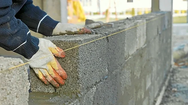 Say Goodbye To Concrete Blocks: Build A Patio Wall With A Natural Material