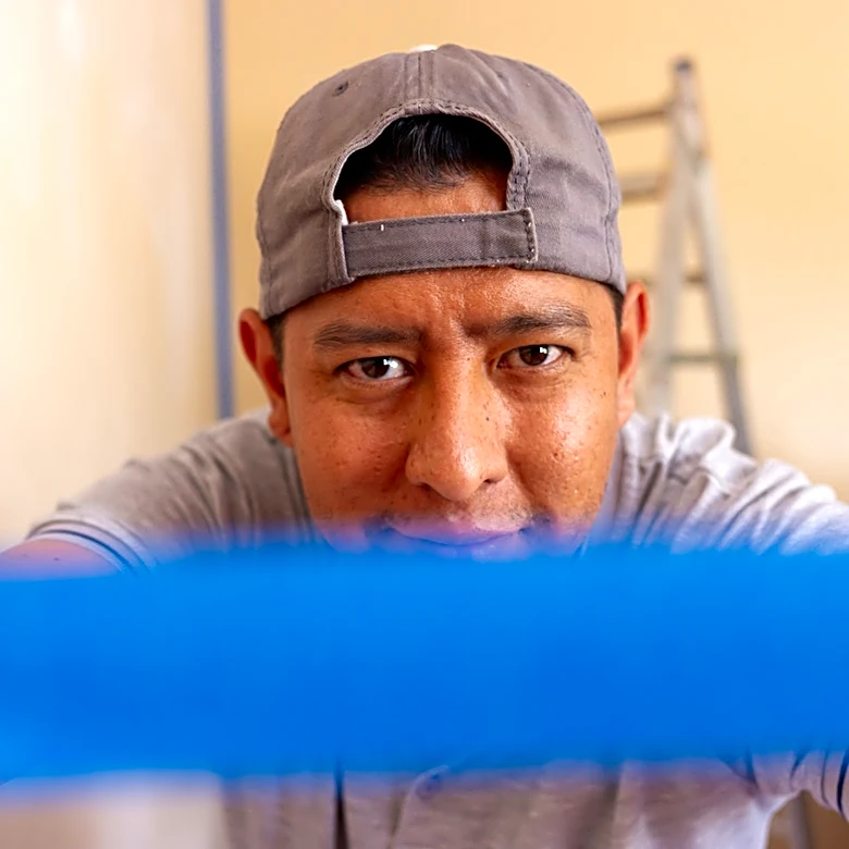 Keep Painter's Tape Straight With This Clever Trick