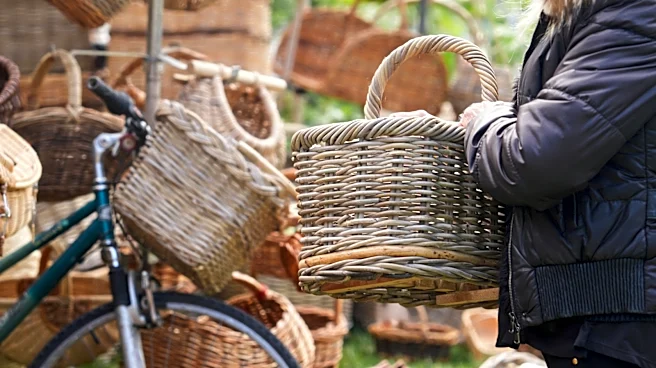 Turn An Old Wicker Basket Into A Wall Storage Shelf Full Of Vintage Charm With A DIY