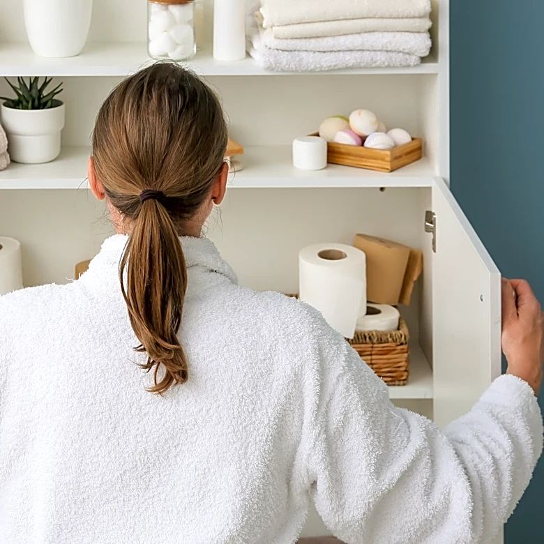 The Find From Amazon With Rustic Style That Makes Storage In Slim Spaces Easier