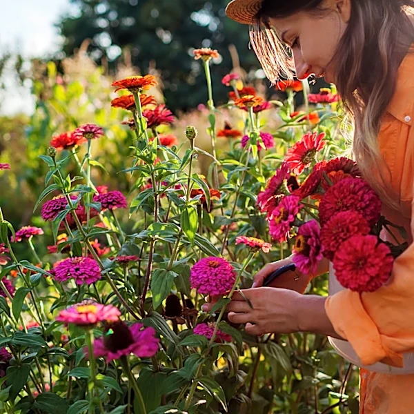 For Flourishing Zinnias, Don't Grow Them Near These Shrubs