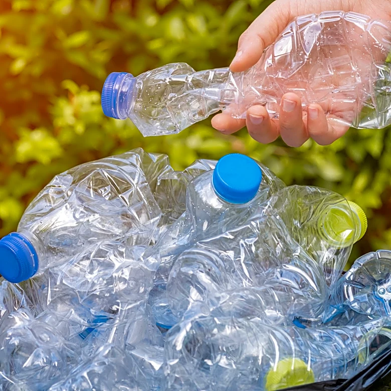 Use A Plastic Bottle To Keep Garbage Bags Organized