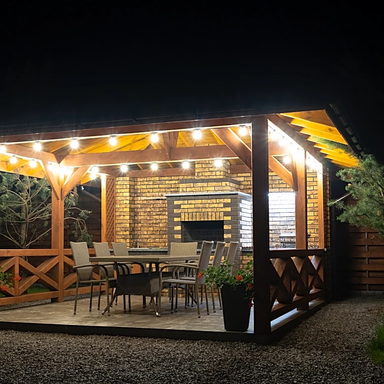 Replace Your Harsh Patio Lighting With A Softer, More Affordable IKEA Solution