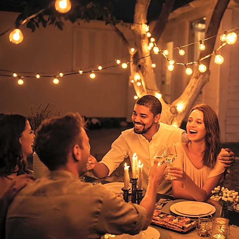 Ditch Traditional String Lights For A Stylish Find From Amazon That Repels Mosquitoes
