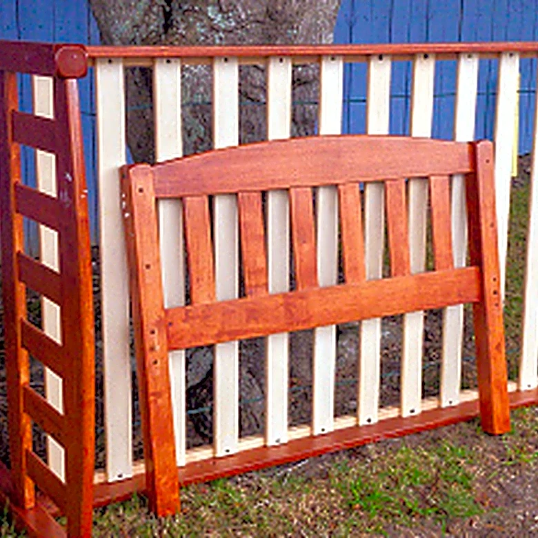 Don't Toss Old Bed Frames — Turn Them Into Functional Storage Shelves