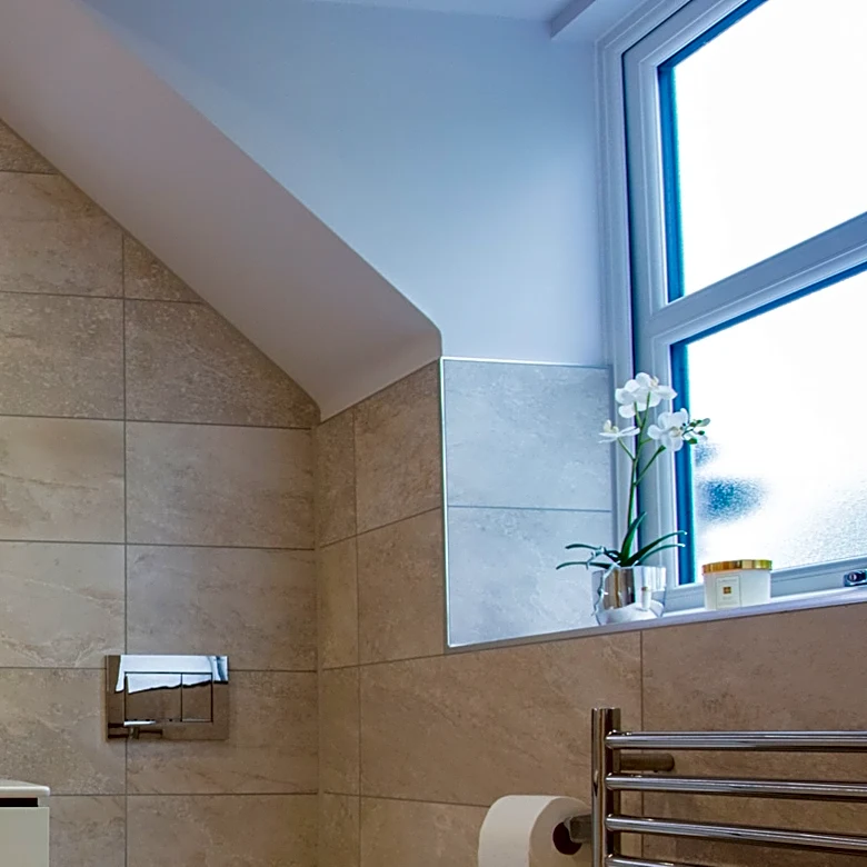 Skip The Basic Bathtub Curtain Rod: The Amazon Find That's Great For Sloped Walls