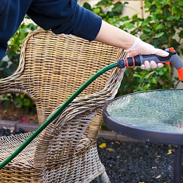 Is It Okay To Hose Down Metal Patio Furniture?