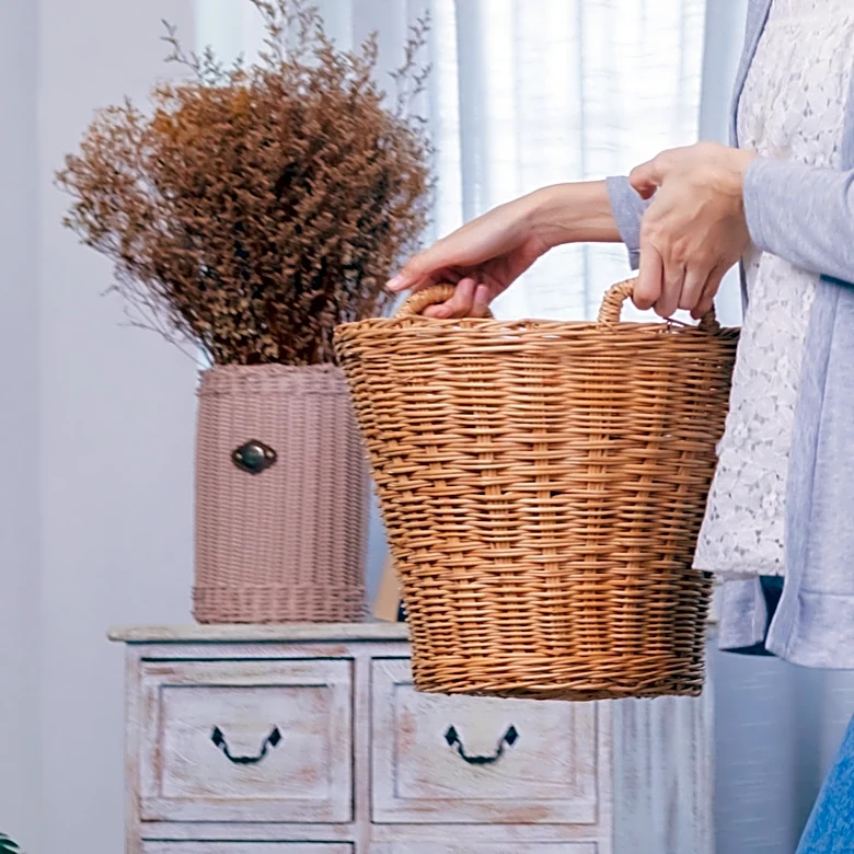 The Simple Solution That Gives Your Rustic Wicker Basket Decor More Life And Better Protection