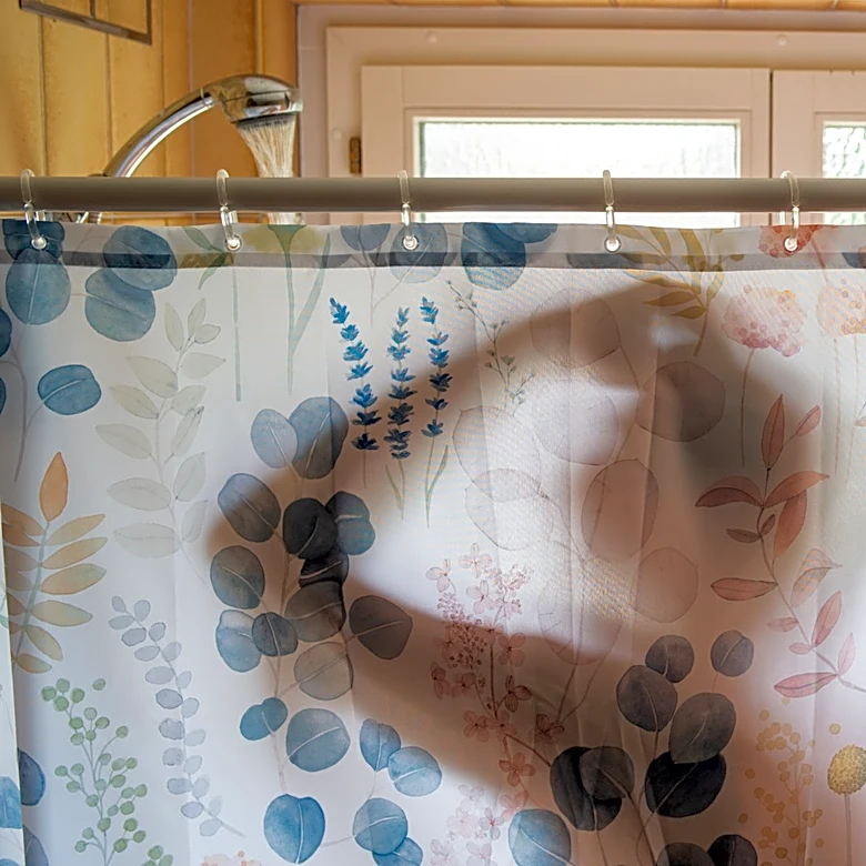 Prevent Your Bathtub Curtain From Billowing With An Affordable Find From Amazon