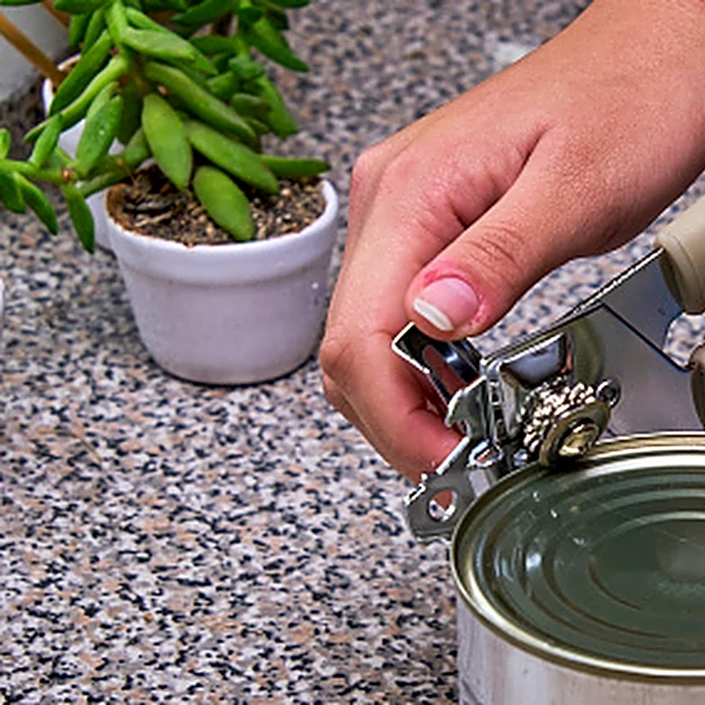 Easier Than Scrubbing: The Kitchen Essential For Removing Gunk From A Can Opener