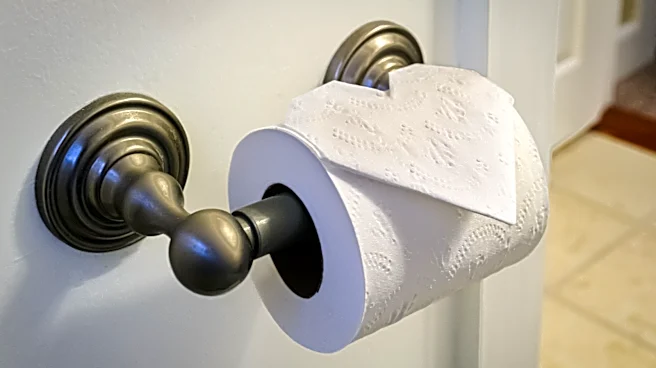 No Toilet Paper Holder? Make One From Old Lids And Wood Dowels