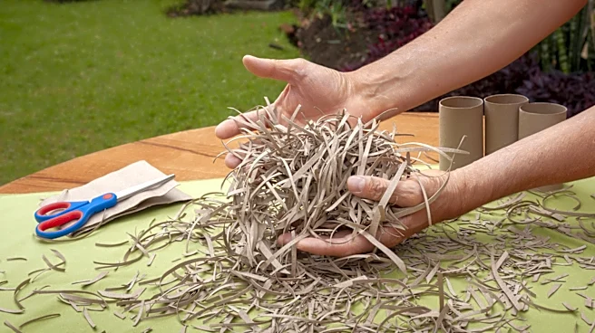 Gardener Transforms Scrap Paper And Cement Into A Rustic Planter With An Impressive DIY