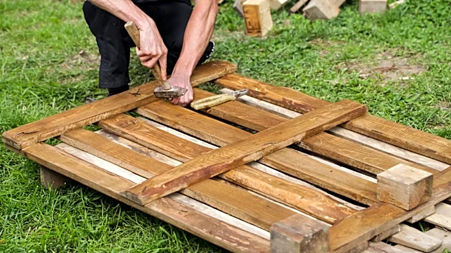 Don't Toss Old Pallets — Reuse Them To Make An Incredibly Easy-To-Build Herb Garden