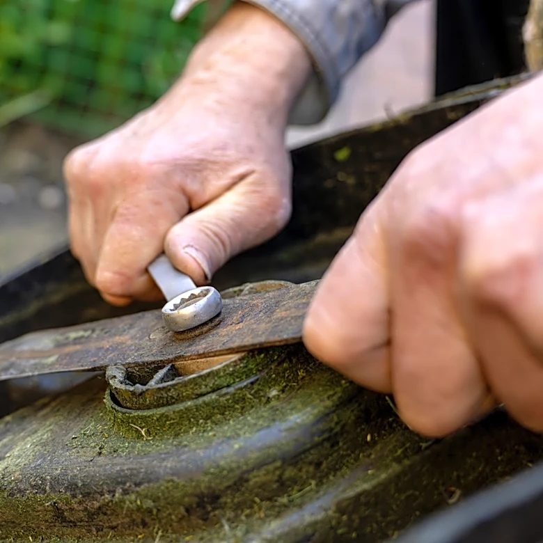 Easier Than A Block Of Wood: The Amazon Tool For Removing Lawn Mower Blades