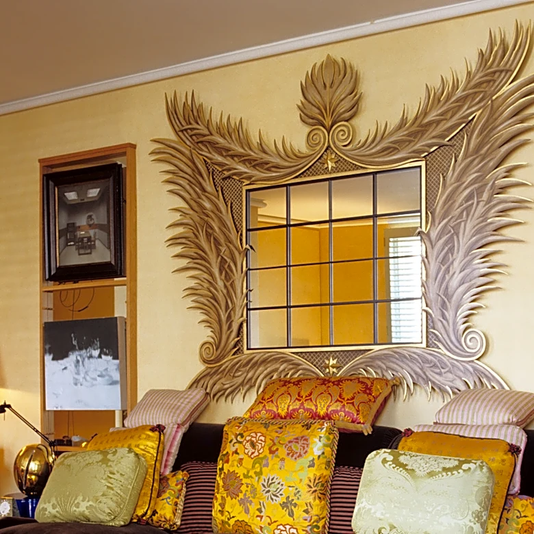 Turn Old Blinds Into A Modern Mirror Art Piece For Your Home