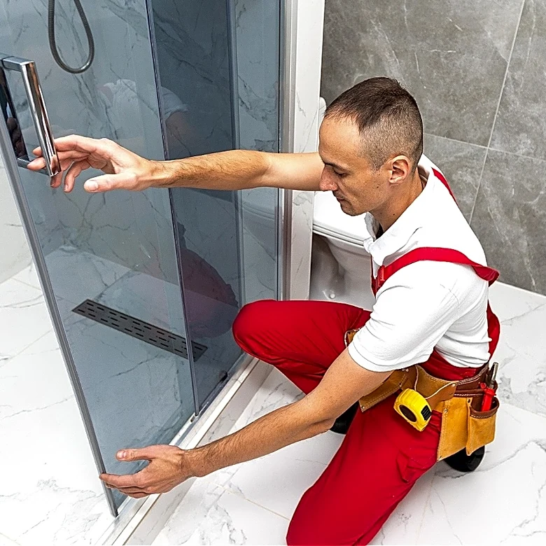 Skip The Basic Shower Door: The Stylish, Easily Adjustable Alternative From Amazon