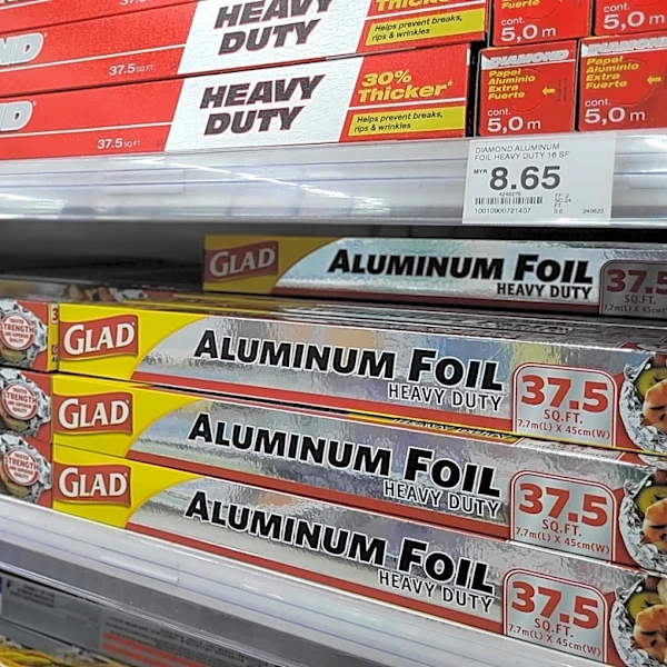 Upcycle An Empty Tin Foil Box Into The Cutest Craft Room Storage Solution