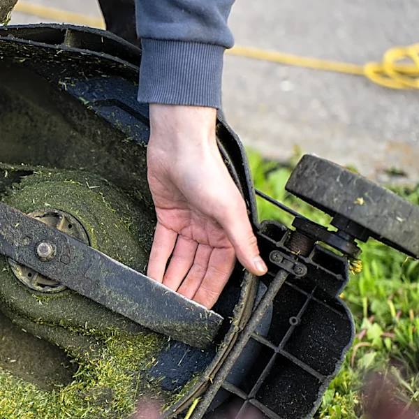 Quickly Sharpen Lawn Mower Blades With A Handheld Find From Lowe's