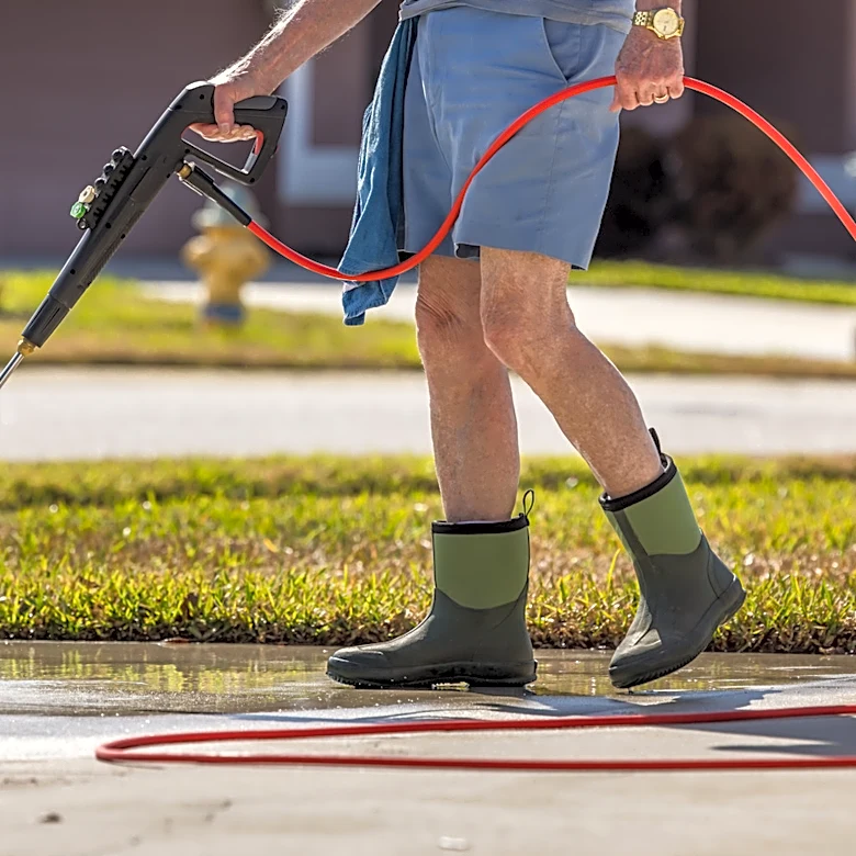 What Do The Green Stains On Your Concrete Driveway Mean?