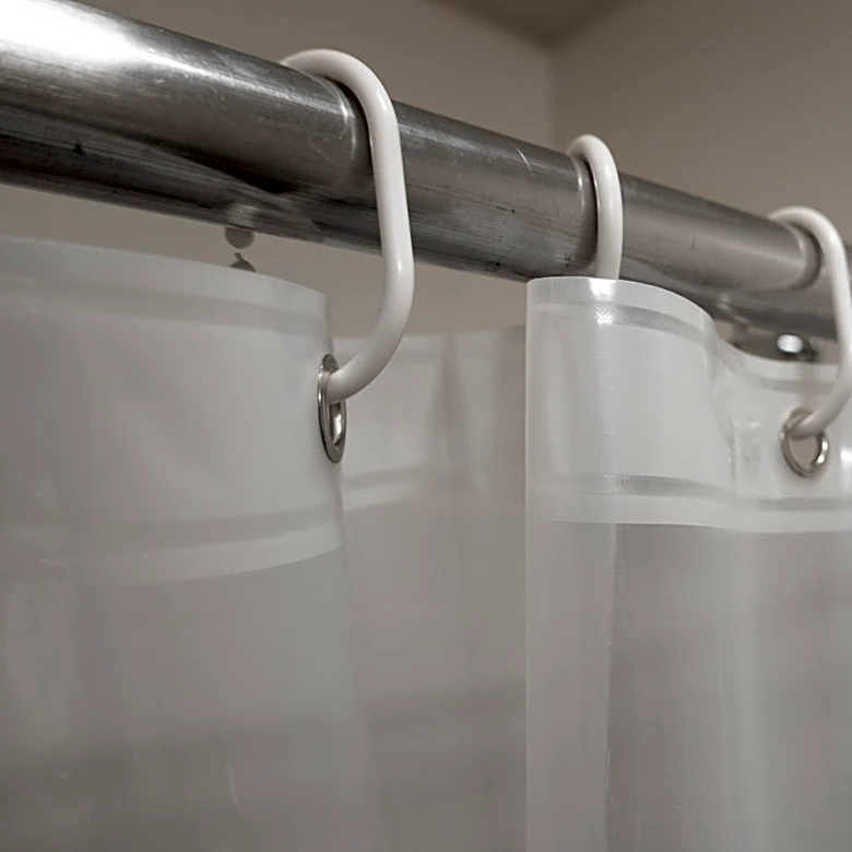 Not A Boring, Clear Shower Curtain: The Textured, Stylish Alternative From Amazon