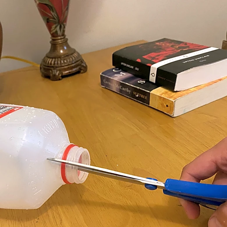 Use An Old Milk Jug To Make Moving Furniture A Breeze, Here's How