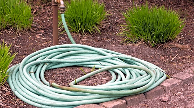Say Goodbye To Pricey Outdoor Lights — Use Old Hoses To Brighten Garden Paths