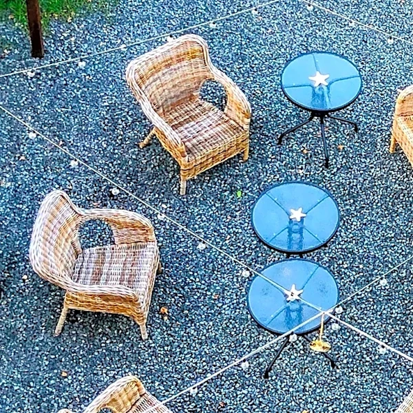 Goodbye Traditional Patio Tables: The Modern Amazon Find That Lights Up Your Yard