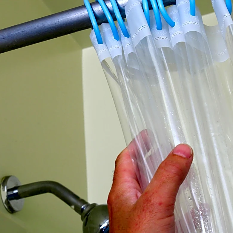 Keep Your Shower Curtain Liner Soap & Scum-Free With An Easy Solution From Amazon
