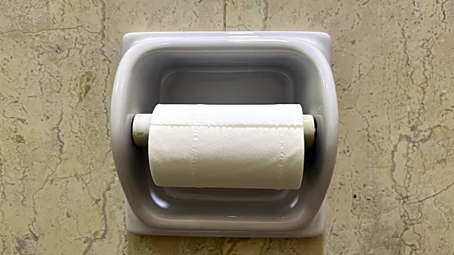 Not Just For Bathrooms: Turn Toilet Paper Holders Into Useful Kitchen Sink Storage